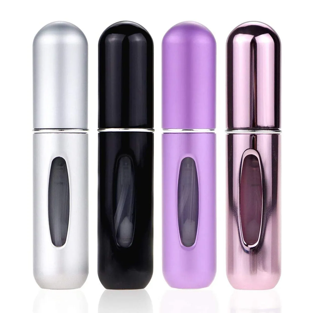 12-Pack: Portable Mini Refillable Perfume Atomizer Bottle