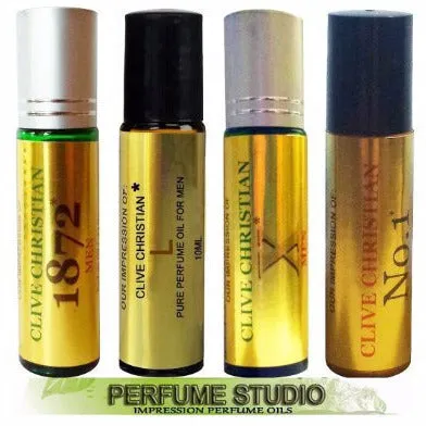 4 Piece Roll-on Set VERSION of Clive_Christian Perfume for Men