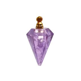 Amethyst Quartz Vessel Perfume Amulet