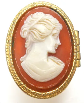 Avon Perfume Cameo Ring Vintage