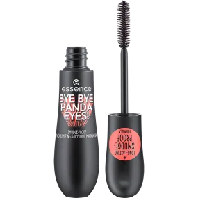 bye bye panda eyes! smudge-proof volumizing and defining mascara