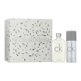 Calvin Klein CK One Eau de Toilette Unisex Perfume Gift Set Spray (100ml) with Deodorant