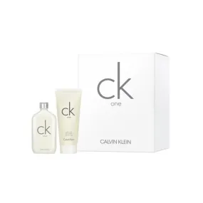 Calvin Klein CK One Eau de Toilette Unisex Perfume Gift Set Spray (50ml) with Body Wash