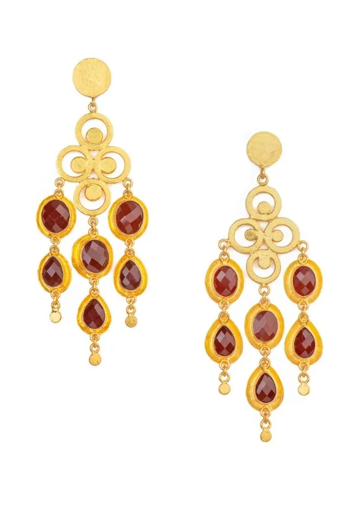 Cornelian Earrings