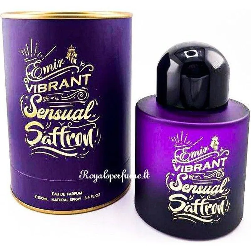 Emir Vibrant Sensual Saffron perfumed water unisex 100ml