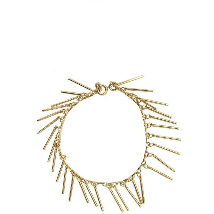 GOLD PLATED FRINGE BRACELET