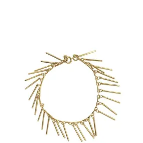 GOLD PLATED FRINGE BRACELET