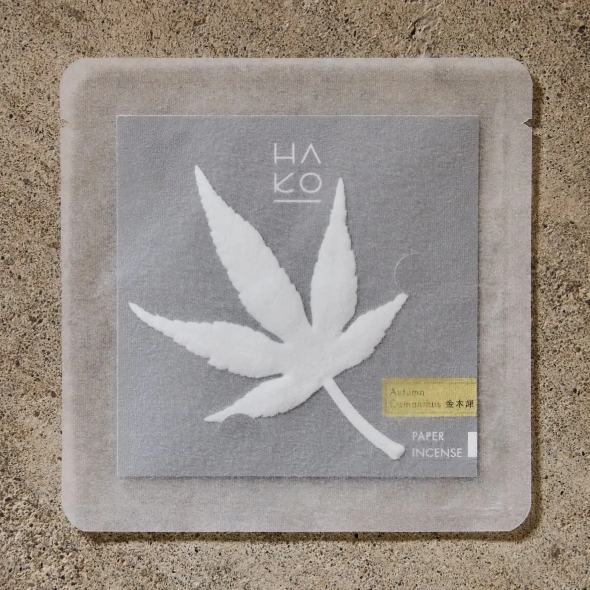 HAKO Paper Leaf Incense (Autumn) - Osmanthus