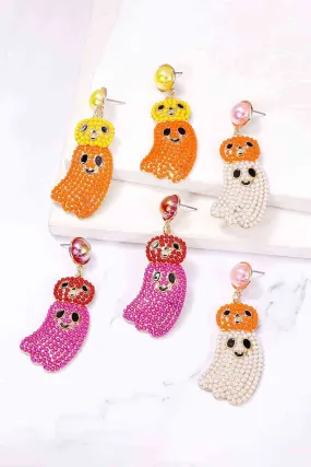 Halloween Ghost Shape Dangle Earrings