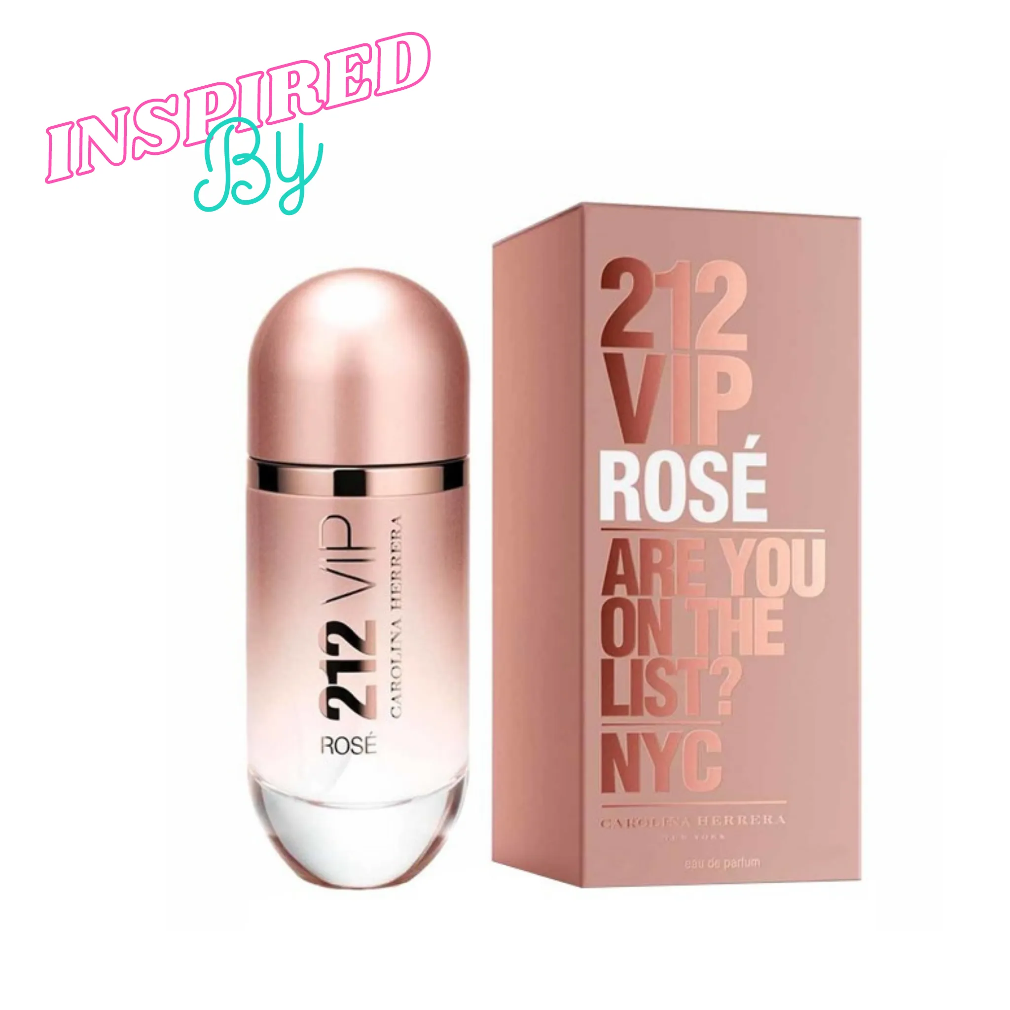 Inspired by CH 212 VIP Rose 100ml