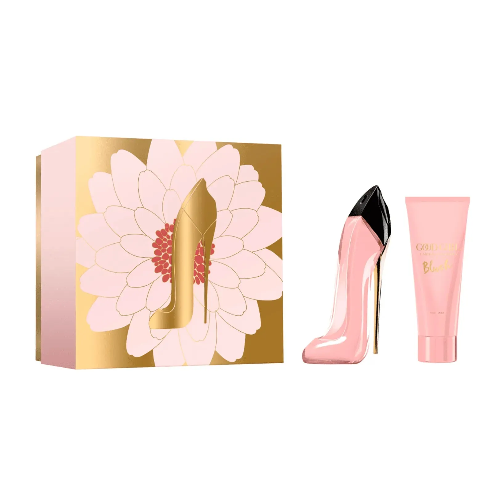 Kit Carolina Herrera Good Girl blush - EDP   hidratante