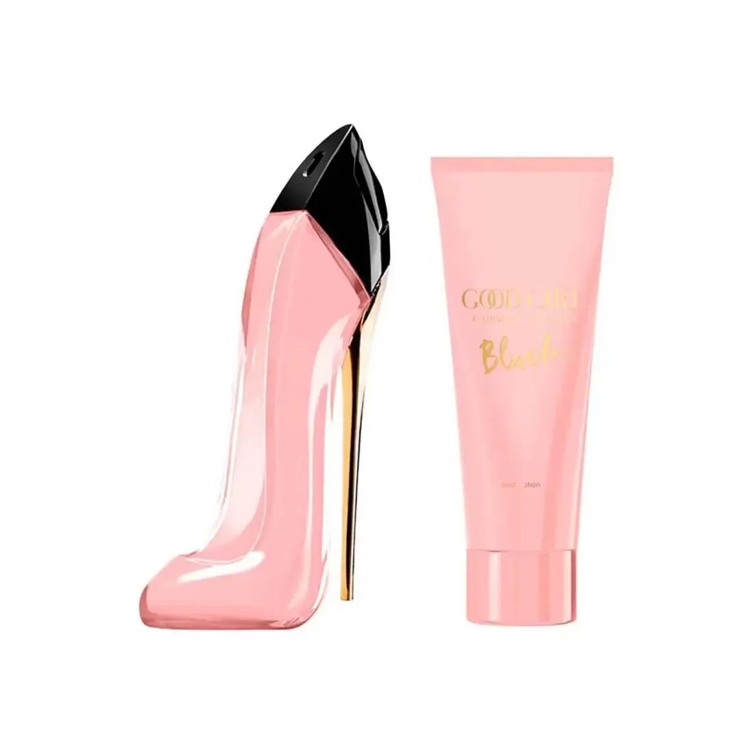 Kit Carolina Herrera Good Girl blush - EDP   hidratante