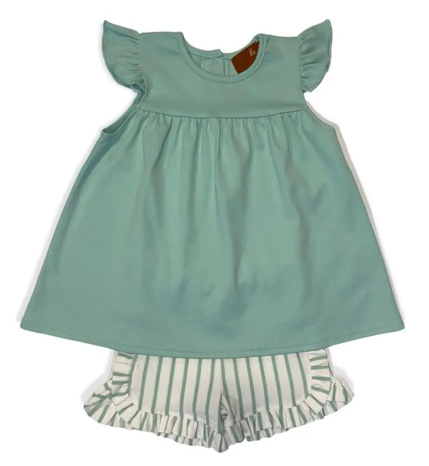 Millie Jay Finley A/S Short Set--Mint