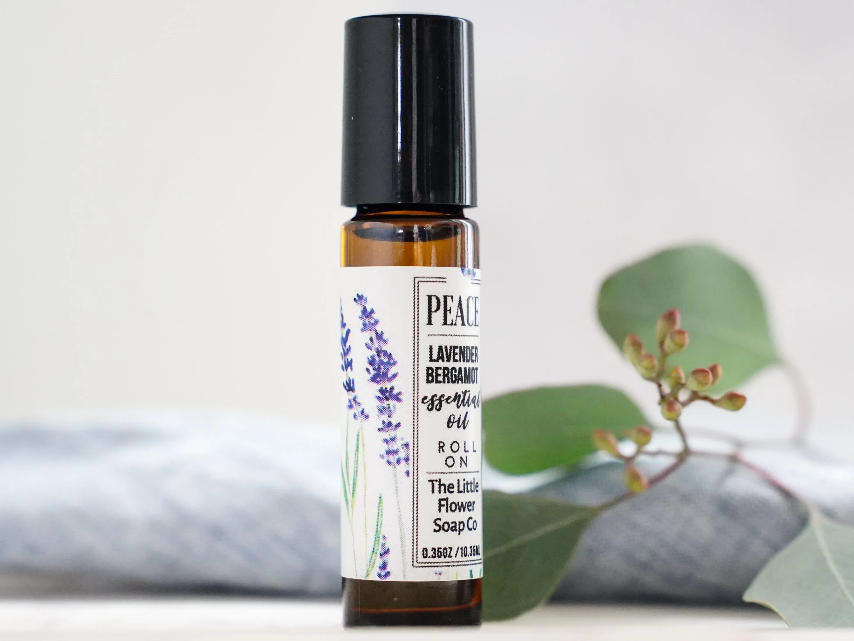 PEACE - Lavender Bergamot Essential Oil Roll-on Aromatherapy