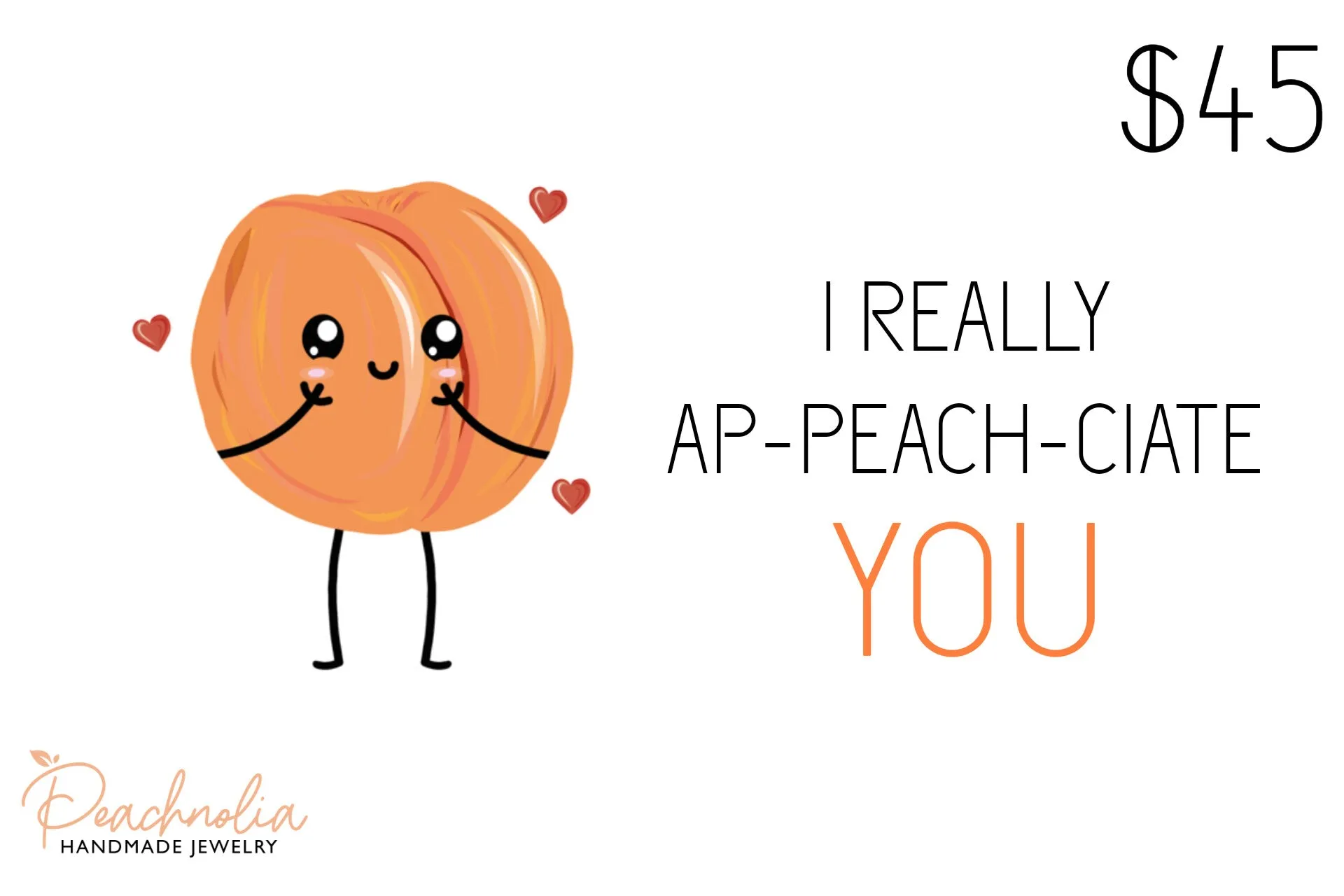 Peachnolia I Ap-peach-ciate you