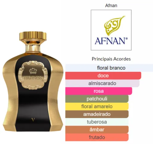 Perfume Afnan Highness V 100ml