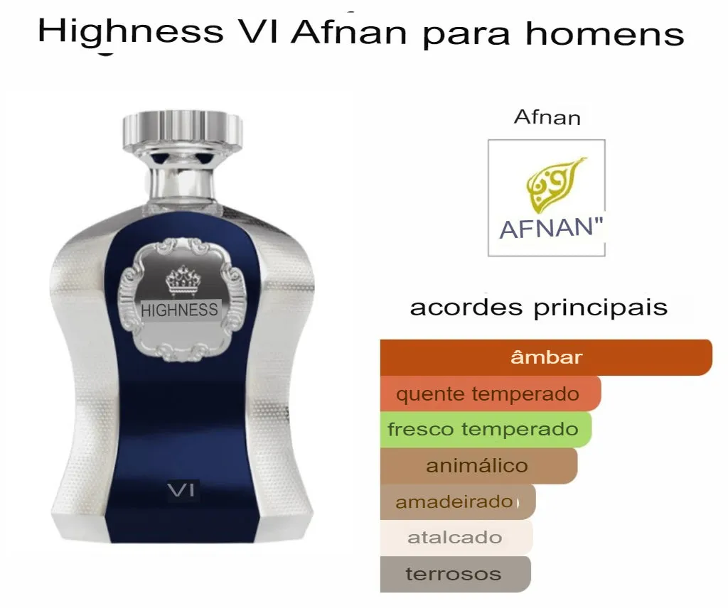 Perfume Afnan Highness VI 100ml