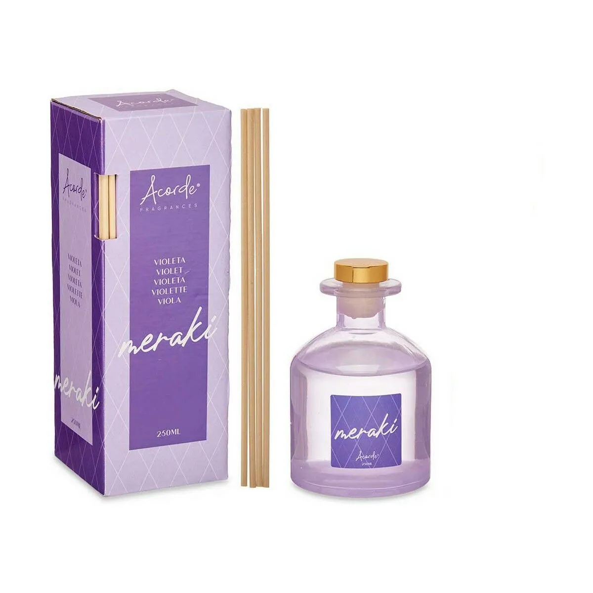 Perfume Sticks Violet (250 ml) (6 Units)