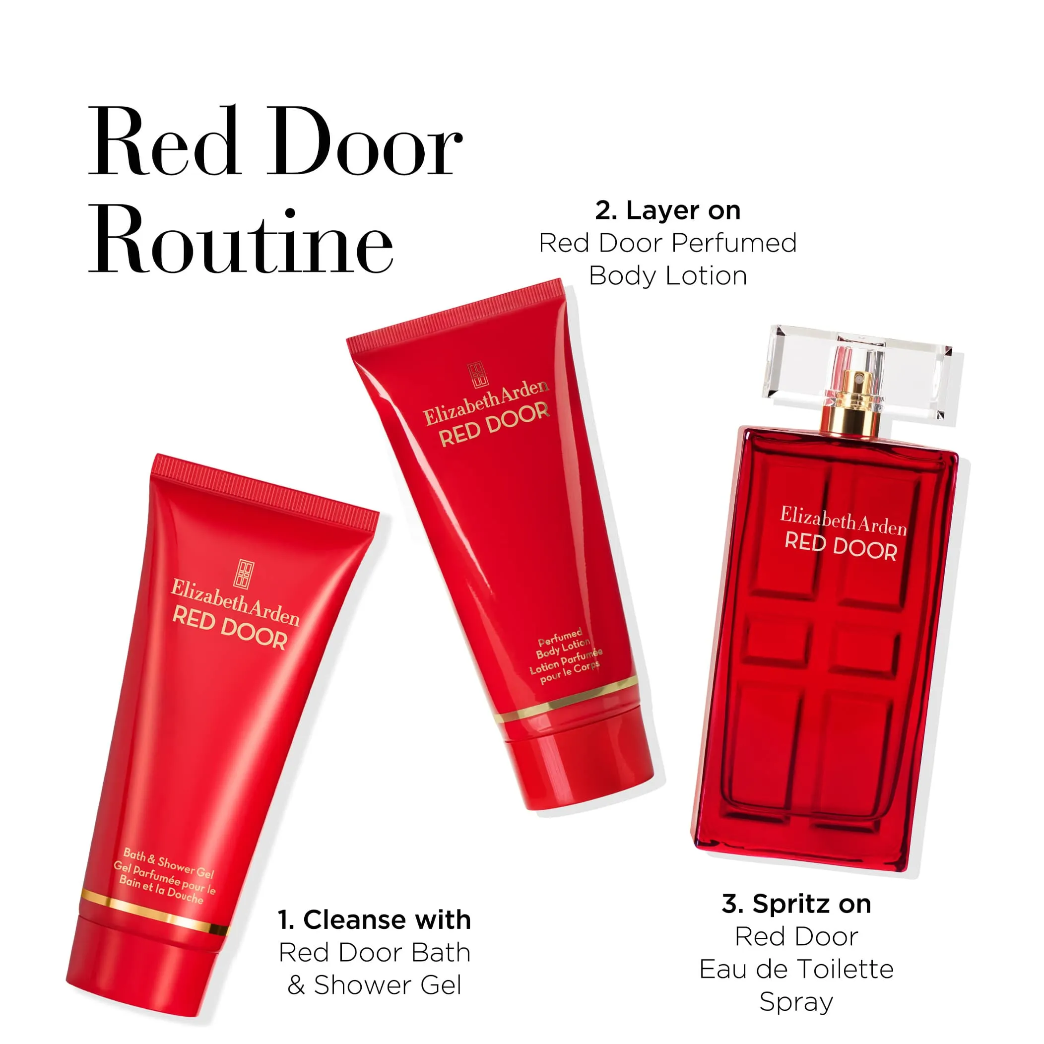 Red Door 3.3 oz Eau de Toilette 3-Piece Set