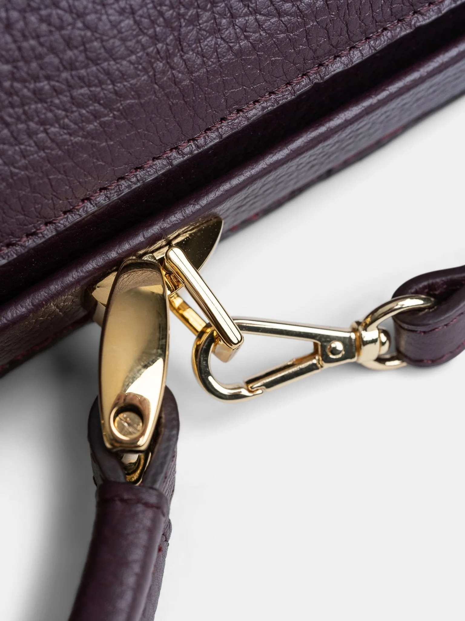 The Doctor's Bag -  Bordeaux Calf Grain