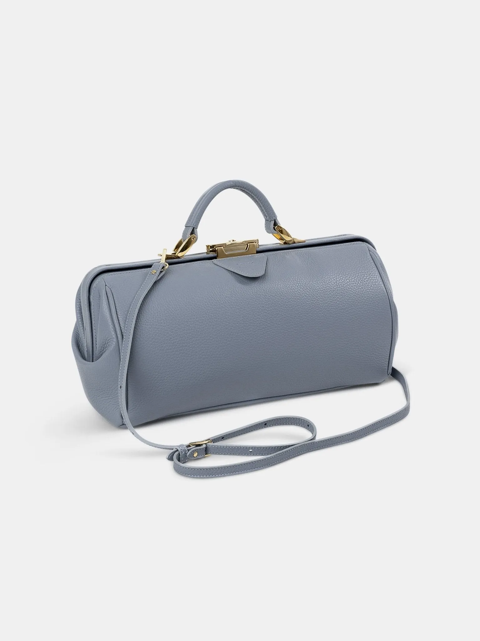 The Doctor's Bag -  French Grey Calf Grain