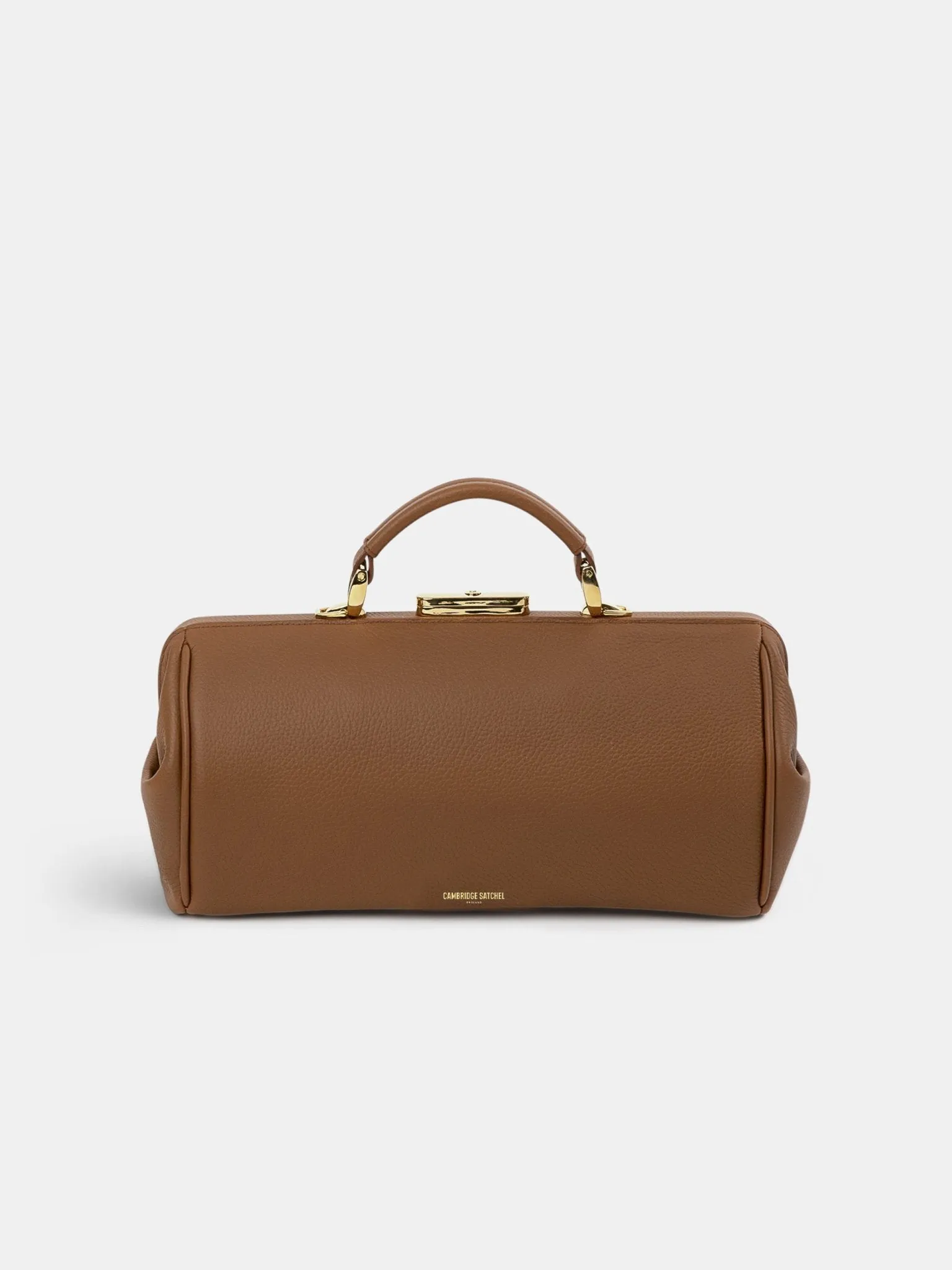 The Doctor's Bag -  Havana Brown Calf Grain