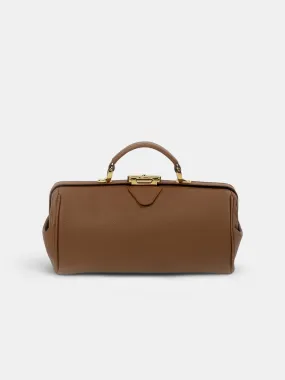 The Doctor's Bag -  Havana Brown Calf Grain